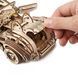 Дерев'яний механічний 3D конструктор Ugears Гоночний автомобіль ДріфтКобра (70161) dt_93628