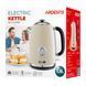 Електрочайник ARDESTO EKL-F410BG 1.8л/2200Вт/strix контроль/нерж. сталь/індикатор температури/бежевий (354607) EKL-F410BG
