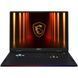 Ноутбук 18_4KI/U9-275HX/64/2TB SSD/RTX 5080 16 ГБ/W11H/BL/CORE BLACK MSI RAIDER 18 HX AI A2XWIG-251UA (9S7-182462-251) 3732776