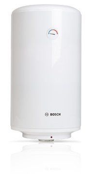 Водонагрівач електр. BOSCH круглий Tronic 2000, 120л, 2кВт, мех. кер-ння, C, білий (344457) 7736506093 фото