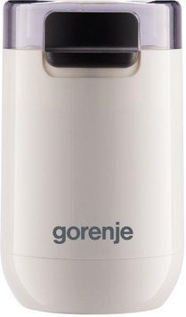 Gorenje Кавомолка роторна 150Вт, об'єм зерен-45г, 3 ступеня помолу, пластик/метал, білий (383790) SMK150SW фото