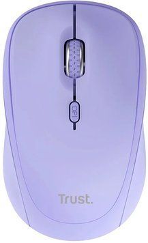 Мышь Trust Yvi+ Compact Multi-Device, WL/BT/USB-A, фіолетовий 25583_TRUST фото