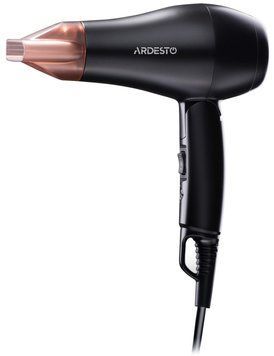 ARDESTO Фен HD-Y120T, дорожній, 1200Вт, складна ручка, 2 швидкості, 2 темп. режими, чорний (319992) HD-Y120T фото