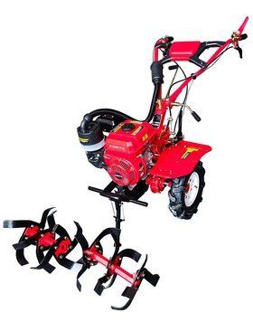 Культиватор бензиновий FORTE 1050GS NEW колеса 8", потужність 7кс, КПП 2+1, ширина/глибина оброблювання 1050/300 мм, (червоний) 113375 фото