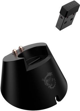 MSI Мышь Clutch GM41 LIGHTWEIGHT WIRELESS, RGB, WL, чёрный S12-4300860-C54 фото