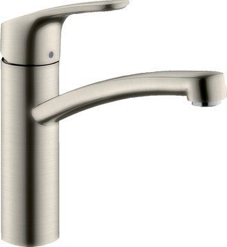 Змішувач для кухні Hansgrohe Focus, довж.виливу - 220мм, поворотний, 1важіль, KM160, сталь (355268)