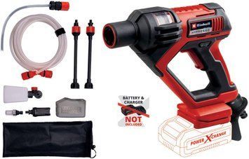 Мойка аккумуляторная Einhell HYPRESSO 18/24-1 Li - Solo, PXC, 18В, до 24 бар, 240 л/мин, самовсасывание, 2.1 кг (без АКБ и ЗУ) 4140135 фото