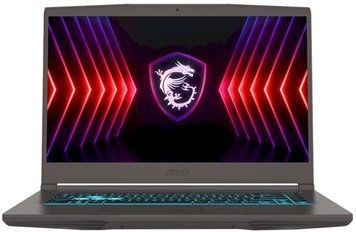 MSI Ноутбук Thin 15.6 FHD, Intel i5-12450H, 16GB, F512GB, NVD3050-4, DOS, черный THIN_15_B12UC-1836XUA фото