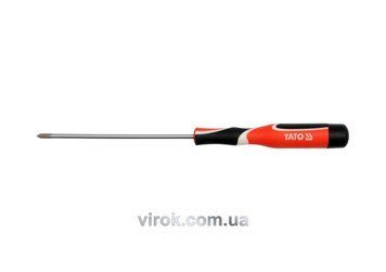 Отвертка крестовая YATO: "Philips" PH1 x 50 мм
