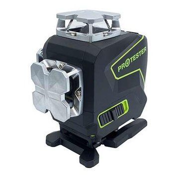 Професійний лазерний рівень PREMIUM, 4x360&deg;(LCD, Bluetooth, ДК, зелений промінь) PROTESTER LL516G