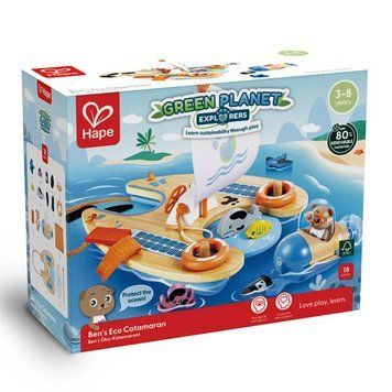 Игровой набор Hape Спасательный катамаран (E3427) dt_85133 фото