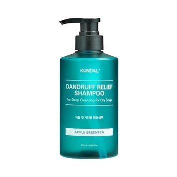 Шампунь проти лупи "Яблуко & Зелений Чай" Kundal Dandruff Relief Shampoo Apple Green Tea 500 ml, 500ml