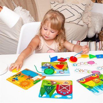 Шнуровка Fisher-Price Макси пуговицы (VT2905-22) dt_92826 фото