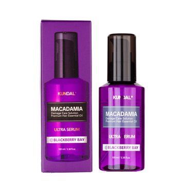 Сироватка для волосся зволожуюча "Ожина та Лавр" Kundal Macadamia Ultra Hair Serum Blackberry Bay 100ml, 100ml