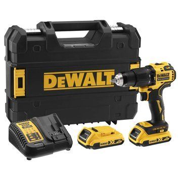 Дрель-шуруповерт аккумуляторная безщеточная ударная DeWALT DCD709D2T DCD709D2T фото