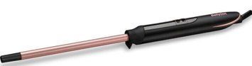BaByliss Плойка, 48Вт, темп.режимів-6, D -10mm, 160-210С, кераміка, чорно-золотий (361711) C449E фото