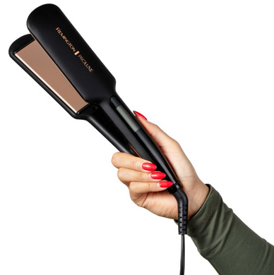 Випрямляч волосся Remington S9150B PROluxe Midnight Wide Plate Straightener (7030824) 45791560100 фото