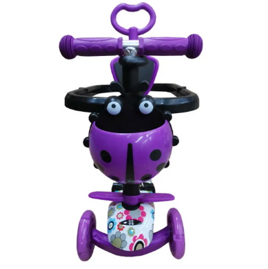Самокат дитячий X-TREME KS-705-5W фіолетовий, з захисним кільцем