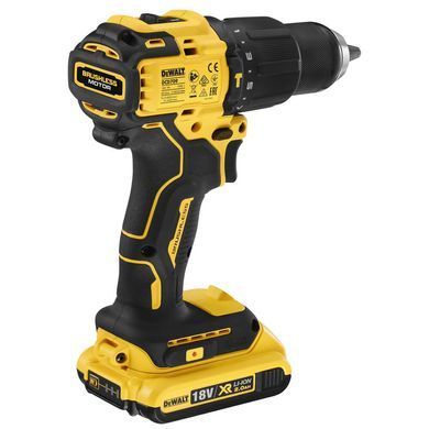 Дриль-шурупокрут акумуляторний безщітковий ударний DeWALT DCD709D2T DCD709D2T фото
