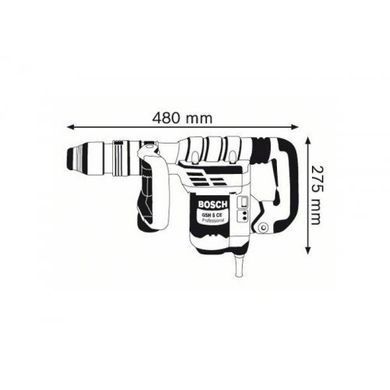 Молоток отбойный Bosch GSH 5 CE(0611321000) 0611321000 фото