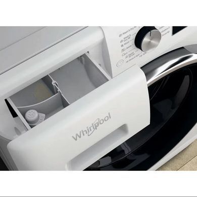 Whirlpool Стирально-сушильная машина фронтальная, 11(7)кг, 1600, A, 60см, дисплей, пар, инвертор, люк черный, белый FFWDB1176258BCVUA фото