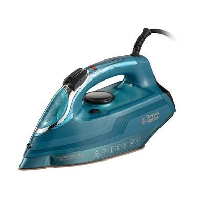 Russell Hobbs Праска Powersteam Ultra Coconut Smooth, 3100Вт, 350мл, паровий удар -230гр, самоочищення, керам. підошва, блакитний (382626) 26340-56 фото