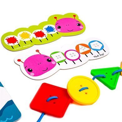 Шнурівка Fisher-Price Максі ґудзики (VT2905-22) dt_92826 фото