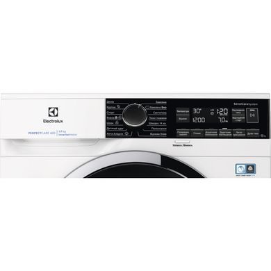 Electrolux Пральна машина фронтальна, 7кг, 1200, A+++, 48см, дисплей, інвертор, білий (369421) EW6SM227CU фото
