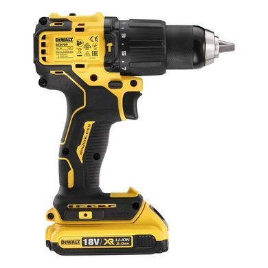 Дриль-шурупокрут акумуляторний безщітковий ударний DeWALT DCD709D2T DCD709D2T фото