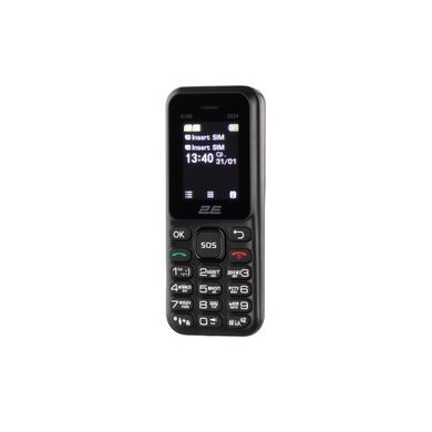 2E Мобильный телефон S180 2024 1.77" 2SIM, 600мА&bull;ч, черный 694743653885 фото
