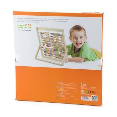 Дерев'яна гра Viga Toys Вивчаємо множення (50036) dt_2039 фото