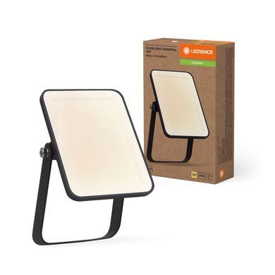 Прожектор LEDVANCE ESSENTIAL 10Вт 900Лм 3000K черный