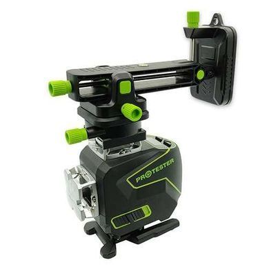 Професійний лазерний рівень PREMIUM, 4x360&deg;(LCD, Bluetooth, ДК, зелений промінь) PROTESTER LL516G