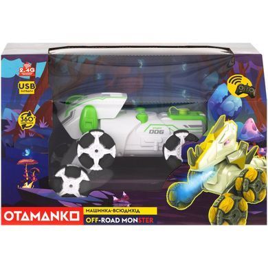 Машинка OTAMANKO Трюковой вездеход OFF-ROAD MONSTER Зеленый