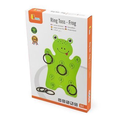 Игровой набор Viga Toys Лягушонок с кольцами (50661) dt_1163 фото