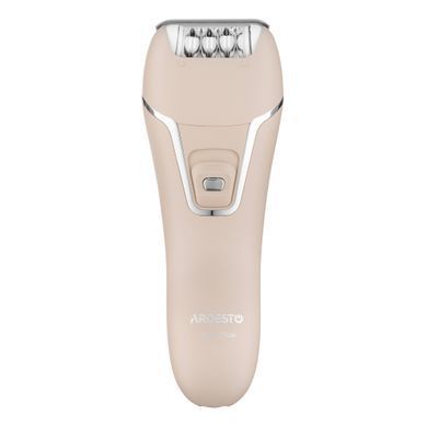Эпилятор Ardesto 2в1 Pearl Cream LESH-Y700PERL, пинцетный, аккумул., пинцет.-18, сух., насадок-2, бежевый LESH-Y700PERL фото