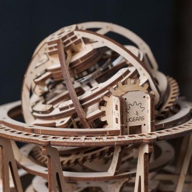 Деревянный механический 3D конструктор Ugears Астрономичные часы с турбийоном (70162) dt_93629 фото