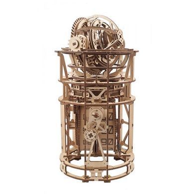 Деревянный механический 3D конструктор Ugears Астрономичные часы с турбийоном (70162) dt_93629 фото