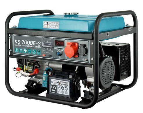 Бензиновый генератор KS 7000E-3 KS 7 фото