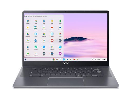 Acer Ноутбук Chromebook Plus CB515-2HT 15" FHD IPS Touch, Intel i5-1335U, 16GB, F512GB, UMA, ChromeOS, серый NX.KNYEU.004 фото