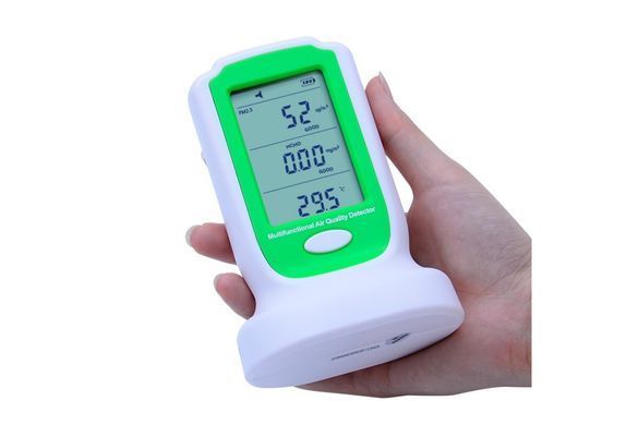 Аналізатор повітря (PM2,5;PM10,HCHO, 0-50 &deg;C) BENETECH GM8804