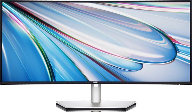 Dell Монитор 34" U3425WE HDMI, DP, USB-C, Thunderbolt, MM, RJ-45, IPS Black, 3440x1440, 21:9, 120Hz, DCI-P3 98%, CURVED, HAS 210-BMDW фото