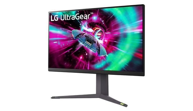 LG Монітор 31.5" 32GR93U-B 2xHDMI, DP, USB, Audio, IPS, 3840x2160, 144Hz, 1ms, DCI-P3 95%, G-SYNC, FreeSync, Pivot, HDR400 (384197) 32GR93U-B.ADRZ фото