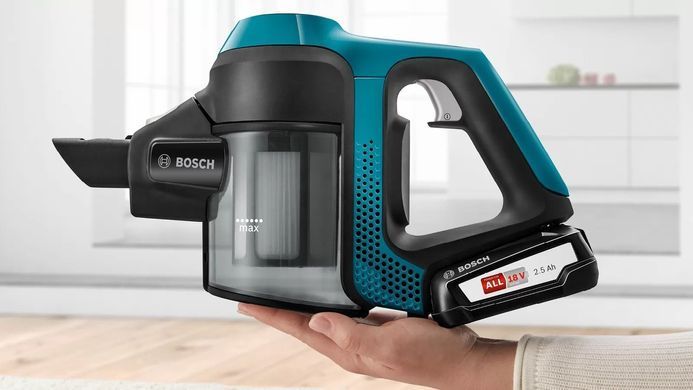 Bosch Пылесос беспроводный, конт пыль -0.4л, черный BBS611LAG BBS611LAG фото