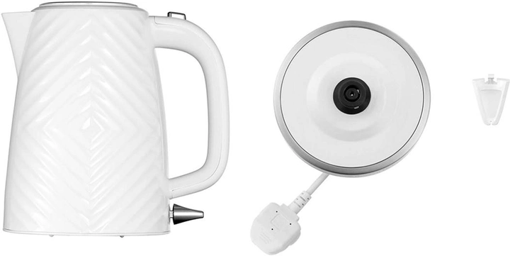 Електрочайник Russell Hobbs 26381-70 Groove White (6893229) 25039016001 фото