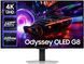 Монітор Samsung 32" Odyssey G81SF HDMI, DP, USB-C, Bluetooth, VA, 3840x2160, 240Hz, 0,03ms (393786) LS32FG812SIXCI