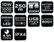 Аккумуляторный USB-фонарик 1000 лм OSRAM P9 LED 99-035