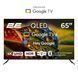 2E Телевизор 65" QLED 4K 60Hz Smart Google TV Black 2E-65A77Q