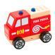 Деревянная пирамидка Viga Toys Пожарная машинка (50203FSC) dt_11847