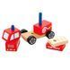 Деревянная пирамидка Viga Toys Пожарная машинка (50203FSC) dt_11847